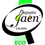 Logotipo degusta jaen calidad eco